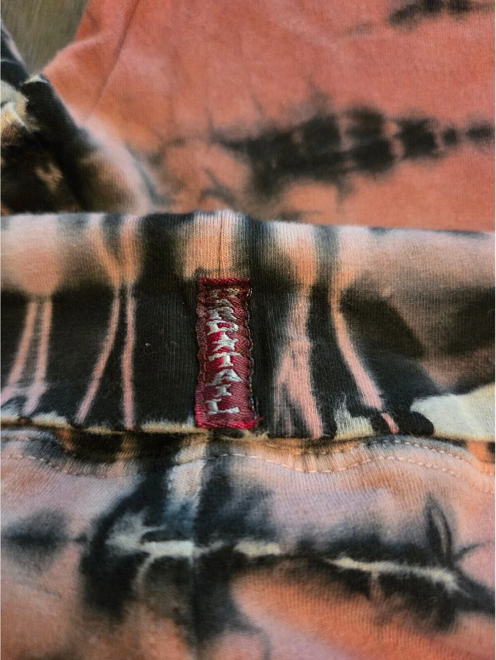 Hard Tail Tie-Dye Pattern Flared Pants with Stretch Waistband Girls NWT $53